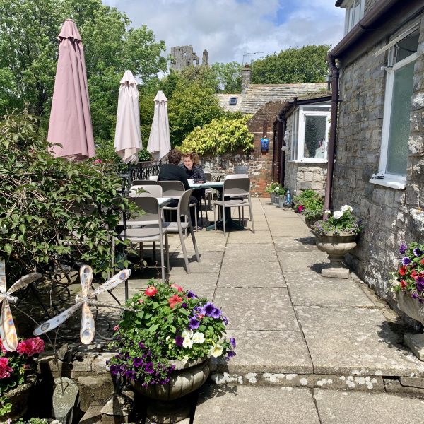 Corfe Castle Model Village Dining Terrace