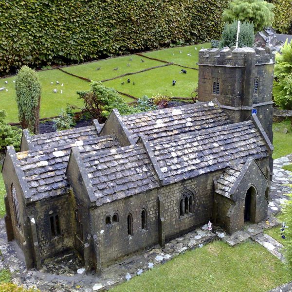 Church of St. Edward, Corfe Castle, 1646 Church of St. Edward, Corfe Castle, 1646
